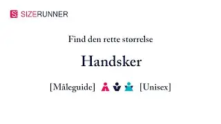 M&aring;leguide til handsker