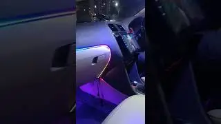 Vento/Polo Ambient Lights🎆 Elevate Your Car's Interior with Stunning Illumination #shorts