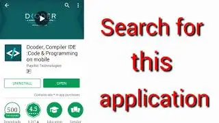 Start your programming life with your smartphone