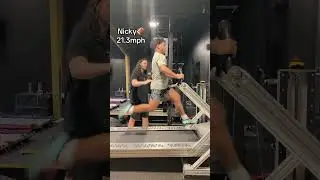 21.3mph Treadmill Sprint