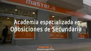 Oposiciones Profesores Secundaria 👨&zwj;🏫 &iexcl;Oposita con MasterD!