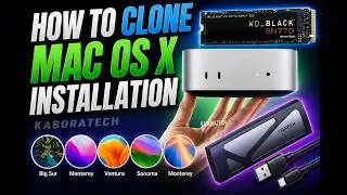 How to Clone Mac OS X install