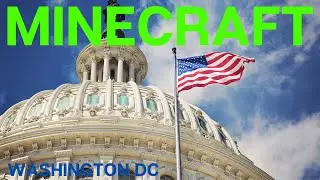 Minecraft Washington DC тестируем весь ЛУТ с DemianSG. Майнкрафт локация Вашингтон.