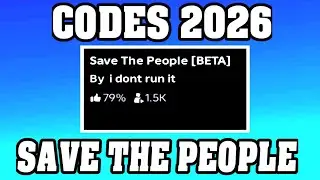 Save The People Codes 2026 / Roblox ! 🎮🔑