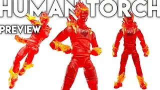 HASBRO Marvel Legends Series HUMAN TORCH Fanstastic Four:First Steps Action Figure Preview