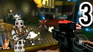 Pixel Gun 3D - Walkthrough Gameplay All Levels #3 | ATLANTIS