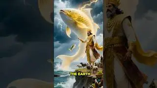 The Science Behind the Myth of Matsya, the Fish Avatar of Vishn #hindugod #god #ytshorts #shorts