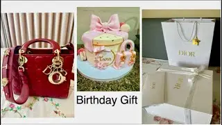 Unboxing and what fits inside the small Lady Dior my ABC Dior Bag in new and latest Cherry Red color