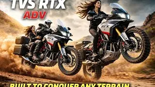 2026 TVS RTX First Look Review 🔥 | Uttar Pradesh Lucknow | Mileage, Power & Road Presence