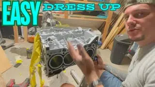 How To Make Your K series Engine Look Brand New! | Civic Build Series
