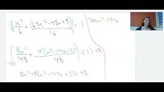 Points d'intersection entre une conique et une droite