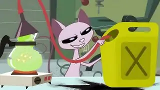 Carroza Extraterrestre & Juegos en el Hielo | Niño Vs. Gato - WildBrain