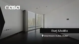 2BR + Maid for Sale in Burj Khalifa | AED6,500,000 | 2,056 Sqft | Skyline Views