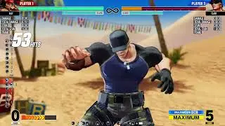 KOF XV Short Combo Exhibition Ralf 03