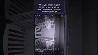 Justice for triplet # 3 🥺 #nanitbabymonitor #smartbabymonitor #triplets