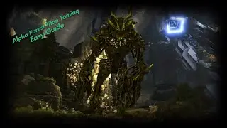 Ark survival evolved Extinction Alpha Forest Titan Taming Easy guide!