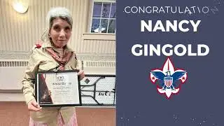 Nancy Gingold Boy Scouts of America - Wood Badge Award Winner 2023