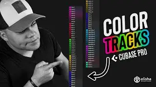 How to Color Shade your Tracks like Chris Selim in Cubase | Full-Color Palette