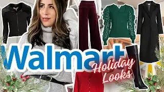 🎄NEW Walmart Holiday Looks 2023 / Fall / Winter try on clothing haul