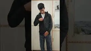 Trendy Ninja Hoodie Jacket 😎 | Winter Street Style Outfit | Budget Fashion Review #meesho #fashion