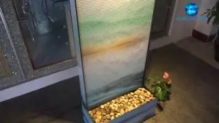 Soothing Feng Shui Waterfall with landscape Art printing made by Aqua Extreme