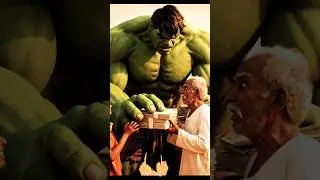 हल्क का इंसाफ़! 😡🔥 | Hulk Emotional Angry Revenge Story | Village Justice | AI Hulk Video  #shorts