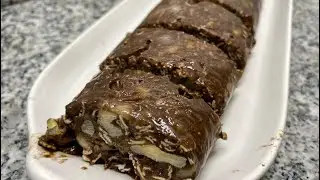 ŞEKERSİZ, YULAFLI FİT MOZAİK PASTA TARİFİ! Bisküvisiz! Yulaflı Tatlı!