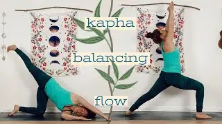 sacred flow 60 🌱 kapha balancing yoga for spring days, spring vinyasa yoga