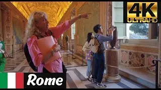 Vatican Museums | Gallery of Maps: Virtual Tour【4K】