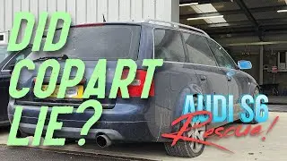 Copart Lied? Fixing a rare Audi S6 C5