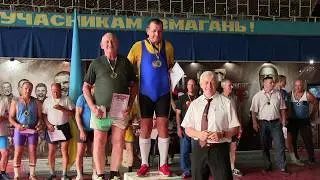 Гиревой спорт. Чемпионат Украины 2017 г. Ветераны