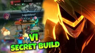 VI JUNGLE WILD RIFT SECRET BUILD DEAL MASSIVE DAMAGE ! TIER S+++