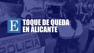 Toque de queda en Alicante