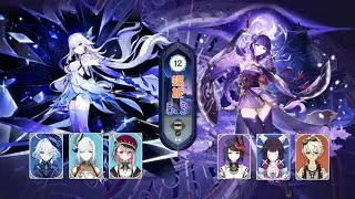 【原神】スカーク&雷電将軍【螺旋12層Ver 6.3/Luna IV】 / Skirk & Raiden Shogun Abyss 12