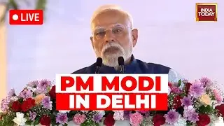 PM Modi's Full Speech In Delhi LIVE: PM Opens Dwarka E-Way, Announces GST 'Diwali Bonus' For All