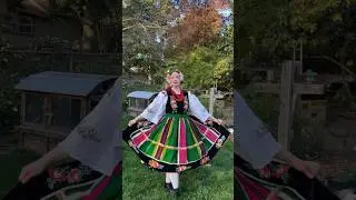 Polish folk costume of Łowicz #poland #folk #cottagecore #polishfolk #dancer
