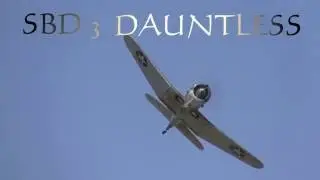 Warbird Minute  Douglas SBD-3 Dauntless Dive-bomber