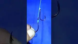 Best Double Hook Fishing Knot #fishing #fishingknot #tutorial #fishingknotforhook