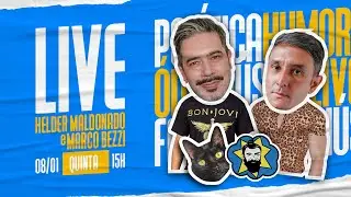 🔴 LIVE 15H-QUINTA (8/1): AS NOTÍCIAS E POLÊMICAS DO DIA COM HELDER E BEZZI | Galãs Feios