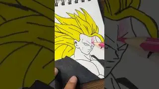 Drawing goku || dragon ball characters drawing || #animedrawing #goku #vegeta #art