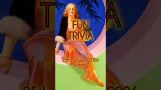 Fun Trivia 451 #funtrivia #quiz #ashortaday