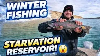 👉 Рыболовное голодание на водохранилище зимой&hellip; Мы этого не ожидали! 😱🎣