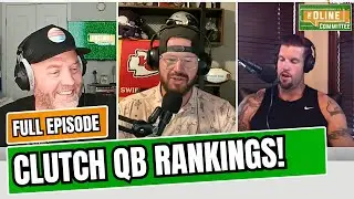 Clutch NFL QB rankings!; Dumb Football Questions, Matthew Stafford back injury and more!