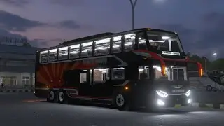 RILIS!! MOD BUS TUNAS MUDA DOUBLE DECKER TERBARU || MOD BUSSID TERBARU 2025
