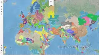 Chronas: Autoplay (2000 years of rulers and religions in 38sec)