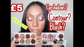 Makeup Obsession Cool Down & Warm Up Palette Review|swatches| Dark skin