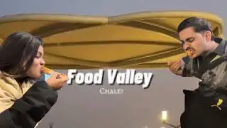 Hum gye food valley 🤩 night long drive in winter 😨😕