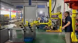 door assembly#machine #manufacturing #cnc #manipulator#crane