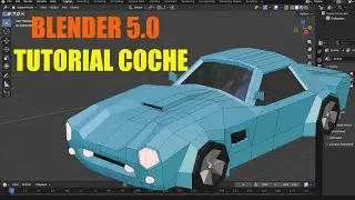 TUTORIALES BLENDER - C&oacute;mo hacer un CARRO- Tutorial en Espa&ntilde;ol para modelar un COCHE O AUTO en 3D