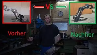 Frontlader abhängen erleichtern mit selbstgebauter Haltevorrichtung😁